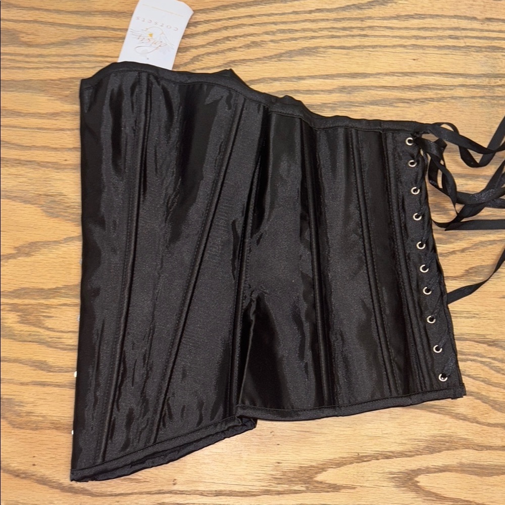 Daisy Corsets Black Lace-Up Corset - Picture 6 of 7